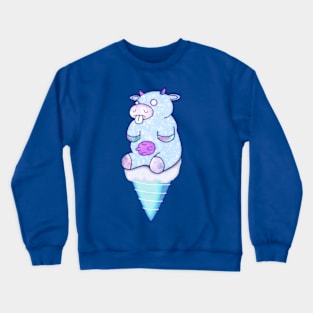 IceLick the Burr-Vine! CowLick! Crewneck Sweatshirt